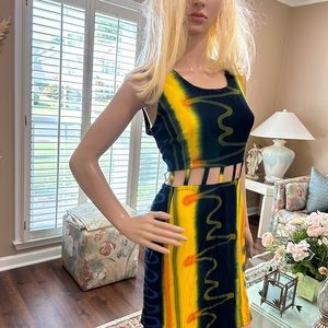 ADORABLE & FUNKY SUMMER DRESS IN GREAT CONDITION